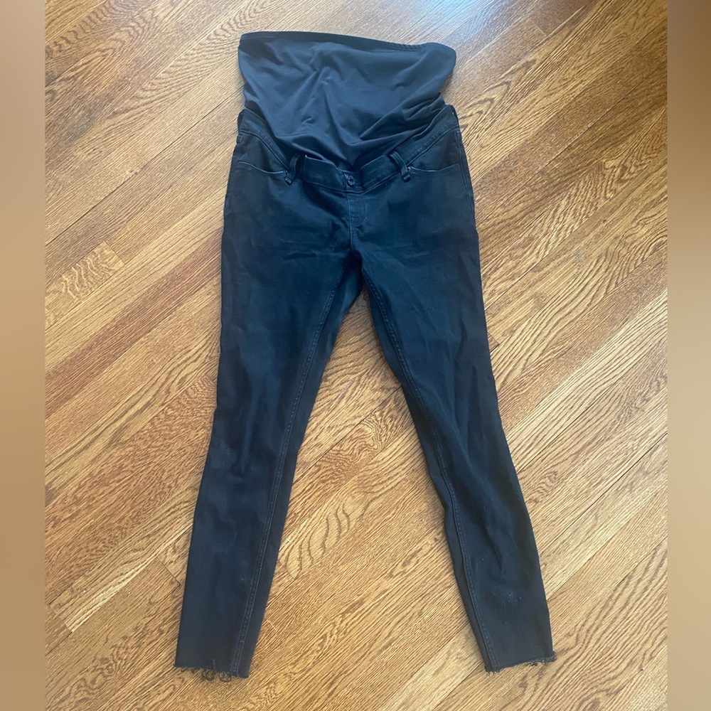 Abercrombie & Fitch Black Maternity The Jean Legging Size 29/8R